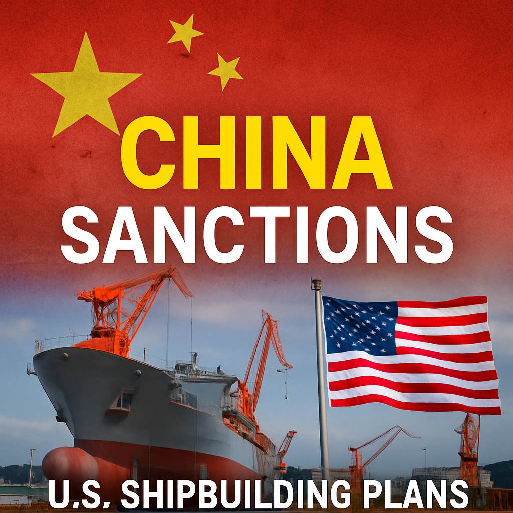 Санкции Китая угрожают планам возрождения судостроения в США